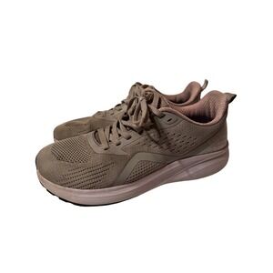 BRONAX S71 Womens Running Shoes Gray Pink Mesh Athletic Sneakers Size 43